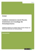 Schulwissen als Hintergrund für außerschulische Sportprüfungen - Eine Studie zur Korrespondenz von Theorieanforderungen der Tauchqualifikation Bronze