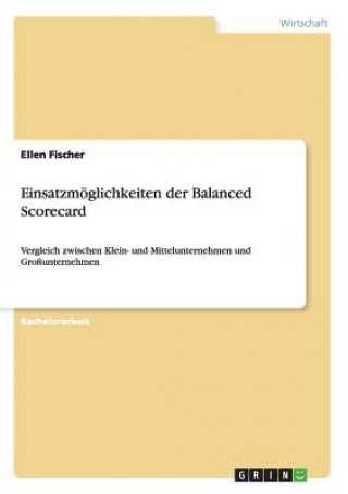 Einsatzm glichkeiten Der Balanced Scorecard