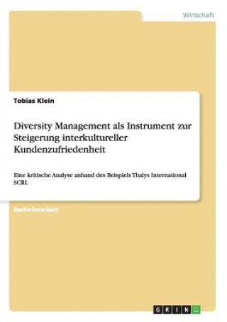 Diversity Management ALS Instrument Zur Steigerung Interkultureller Kundenzufriedenheit