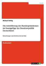 Amtsfuhrung des Bundesprasidenten im Staatsgefuge der Bundesrepublik Deutschland