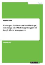 Wirkungen des Einsatzes von Planungs-, Steuerungs- und Marketingstrategien im Supply Chain Management