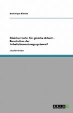 Gleicher Lohn für gleiche Arbeit - Revolution der Arbeitsbewertungssysteme?