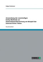 Anwendung der zweistufigen Entity-Methode zur Unternehmensbewertung am Beispiel der Internet-Firma Yahoo