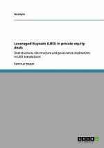 Leveraged Buyouts (LBO) in private equity deals