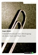 Unternehmenskauf Und -Ubertragung ALS Asset Deal Und Share Deal