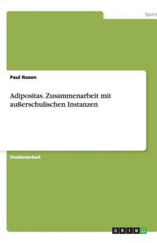 Adipositas. Zusammenarbeit Mit Au erschulischen Instanzen