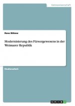 Modernisierung des Fursorgewesens in der Weimarer Republik