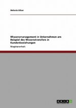 Wissensmanagement in Unternehmen am Beispiel des Wissenstransfers in Kundenbeziehungen