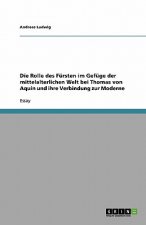 Die Rolle des Fürsten im Gefüge der mittelalterlichen Welt bei Thomas von Aquin und ihre Verbindung zur Moderne