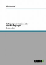 Befragung von Personen mit Beeintrachtigungen
