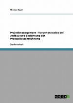 Projetkmanagement - Vorgehensweise bei Aufbau und Einfuhrung der Prozesskostenrechnung
