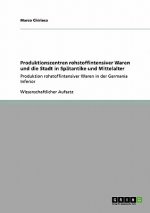 Produktionszentren rohstoffintensiver Waren und die Stadt in Spatantike und Mittelalter