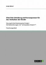 Elterliche Scheidung und Konsequenzen für das Verhalten der Kinder