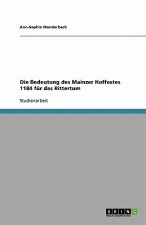Bedeutung Des Mainzer Hoffestes 1184 Fur Das Rittertum