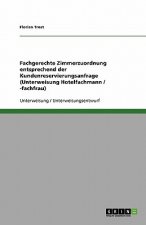 Fachgerechte Zimmerzuordnung entsprechend der Kundenreservierungsanfrage (Unterweisung Hotelfachmann / -fachfrau)