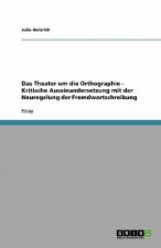 Theater um die Orthographie - Kritische Auseinandersetzung mit der Neuregelung der Fremdwortschreibung