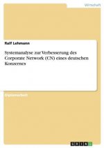 Systemanalyse zur Verbesserung des Corporate Network (CN) eines deutschen Konzernes