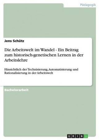 Arbeitswelt im Wandel - Ein Beitrag zum historisch-genetischen Lernen in der Arbeitslehre