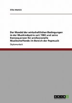 Wandel der wirtschaftlichen Bedingungen in der Musikindustrie seit 1980 und seine Konsequenzen fur professionelle Musikschaffende im Bereich der Popmu