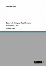 Economic Analysis of settlements