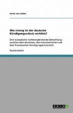 Wie streng ist der deutsche Kundigungsschutz wirklich?