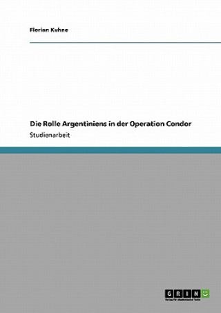 Rolle Argentiniens in der Operation Condor
