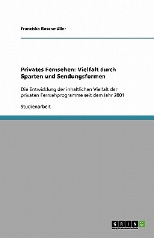 Privates Fernsehen: Vielfalt durch Sparten und Sendungsformen