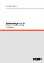 Qualitative Faktoren in der Unternehmensbewertung