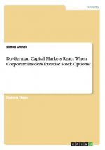 Do German Capital Markets React When Corporate Insiders Exercise Stock Options?