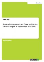 Regionale Autonomie als Folge politischer Entwicklungen in Indonesien seit 1998