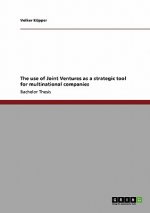 use of Joint Ventures as a strategic tool for multinational companies