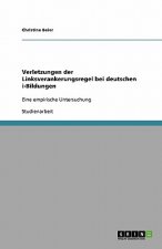 Verletzungen der Linksverankerungsregel bei deutschen i-Bildungen