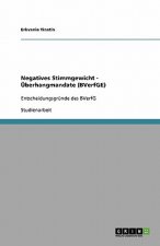 Negatives Stimmgewicht - Uberhangmandate (Bverfge)