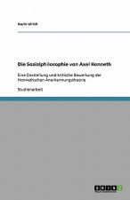 Sozialphilosophie von Axel Honneth