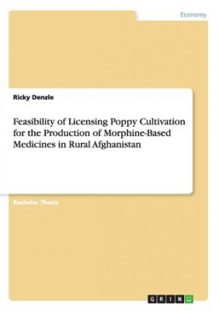 Feasibility of Licensing Poppy Cultivation for the Production of Morphine-Based Medicines in Rural Afghanistan