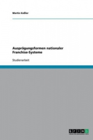 Auspragungsformen nationaler Franchise-Systeme
