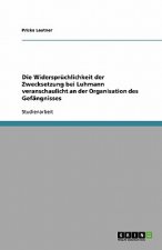 Widerspruchlichkeit Der Zwecksetzung Bei Luhmann Veranschaulicht an Der Organisation Des Gefangnisses