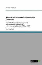 Information im oeffentlich-rechtlichen Fernsehen