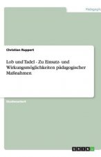 Lob und Tadel - Zu Einsatz- und Wirkungsmoeglichkeiten padagogischer Massnahmen