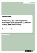 Veränderung der Einstellungen und Verhaltensweisen gegenüber Spinnen als Beitrag zur Umweltbildung