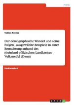 demographische Wandel und seine Folgen - ausgewahlte Beispiele in einer Betrachtung anhand des rheinland-pfalzischen Landkreises Vulkaneifel (Daun)