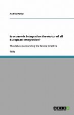 Is Economic Integration the Motor of All European Integration?