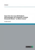 Raum für eine neue Wirklichkeit - Betrachtungen zur Fotografie in Nicole Brossards Roman 