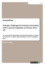 Strategic challenges for Austrian universities with a special emphasis on Vienna 2010 AD