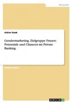 Gendermarketing. Zielgruppe Frauen: Potenziale und Chancen im Private Banking.