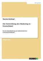 Entwicklung des Marketing in Deutschland