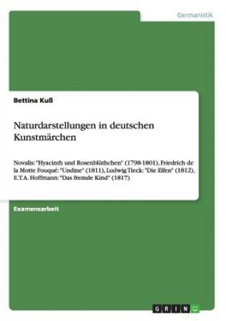 Naturdarstellungen in deutschen Kunstmarchen