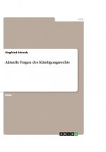 Aktuelle Fragen des Kundigungsrechts