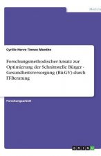 Forschungsmethodischer Ansatz zur Optimierung der Schnittstelle Burger - Gesundheitsversorgung (Bu-GV) durch IT-Beratung