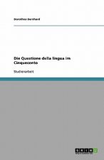 Questione della lingua im Cinquecento